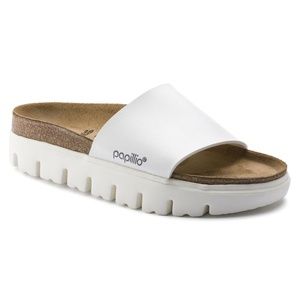Cora Chunky Birko-Flor Platform Slide Sandals 37